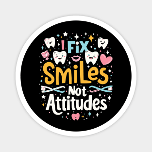 Dentist Dental Assistant Teeth Dentistry Funny Dental Hygienist Magnet